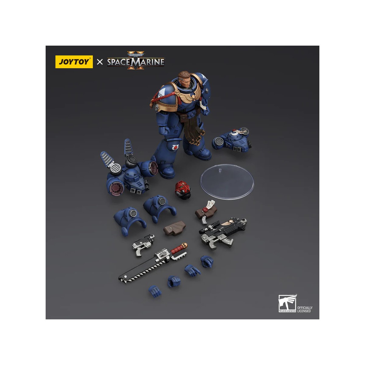 JoyToy - Space Marines II - Ultramarines Sergeant Gadriel 1/18 - Warhammer 40000