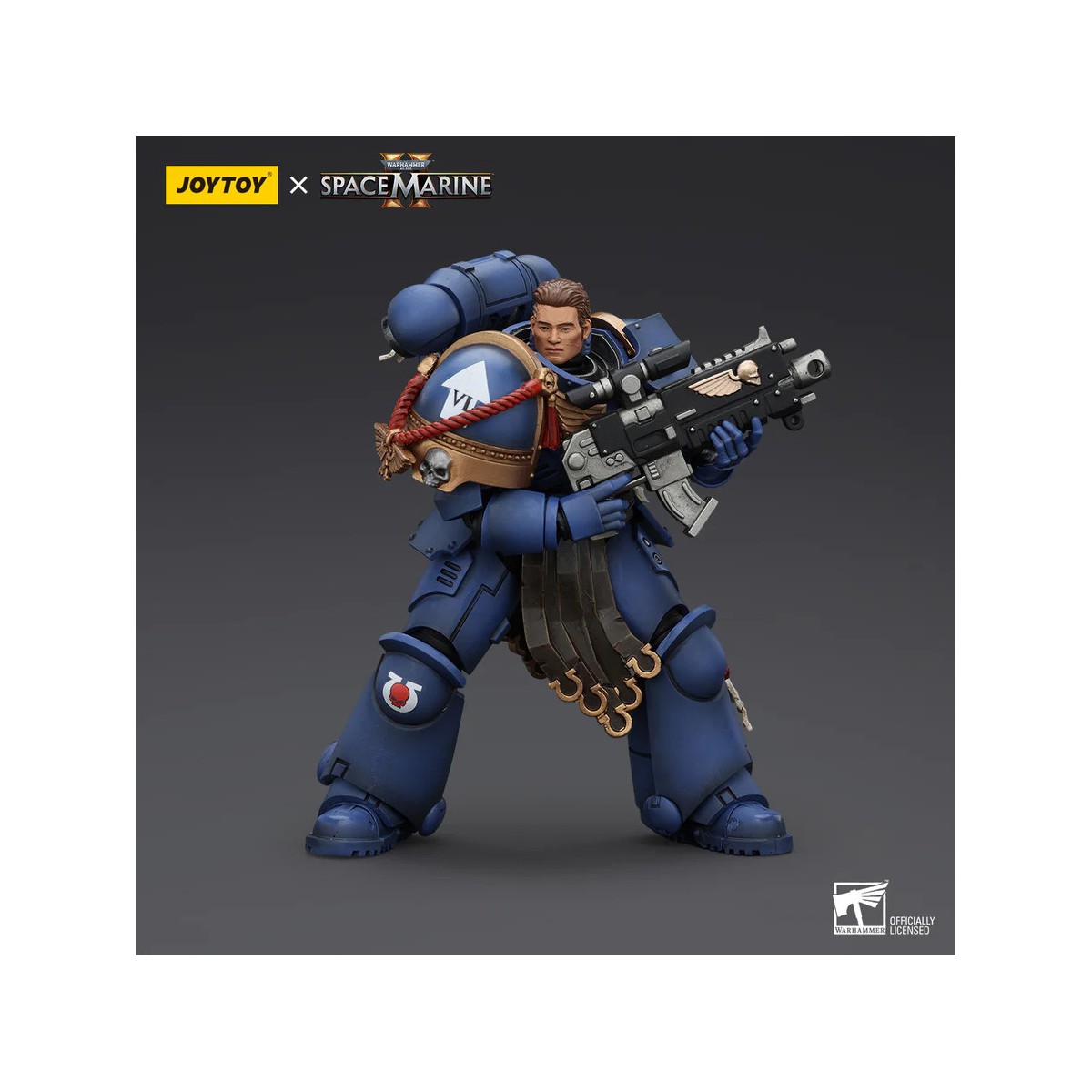 JoyToy - Space Marines II - Ultramarines Sergeant Gadriel 1/18 - Warhammer 40000