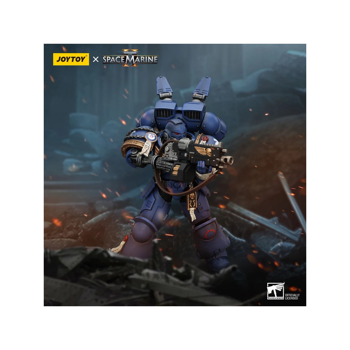 JoyToy - Space Marines II - Ultramarines Brother Chairon 1/18 - Warhammer 40000