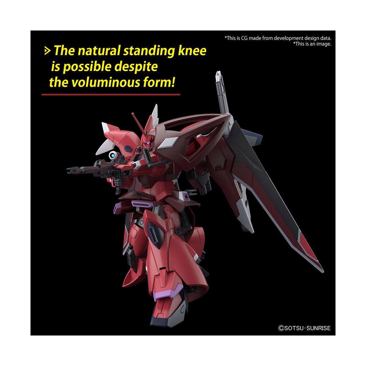 Bandai - Gunpla - Gundam 1/144 HG - GELGOOG MENACE (LUNAMARIA HAWKE CUSTOM) - Gundam Seed Freedom
