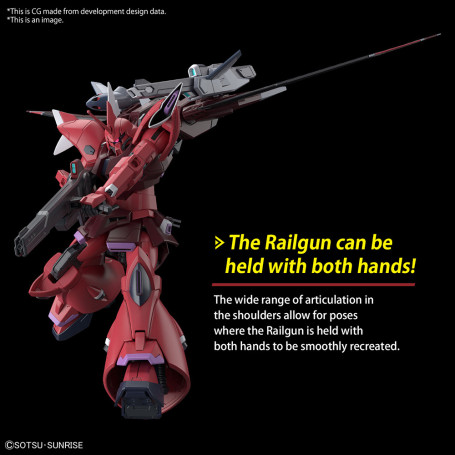 Bandai - Gunpla - Gundam 1/144 HG - GELGOOG MENACE (LUNAMARIA HAWKE CUSTOM) - Gundam Seed Freedom