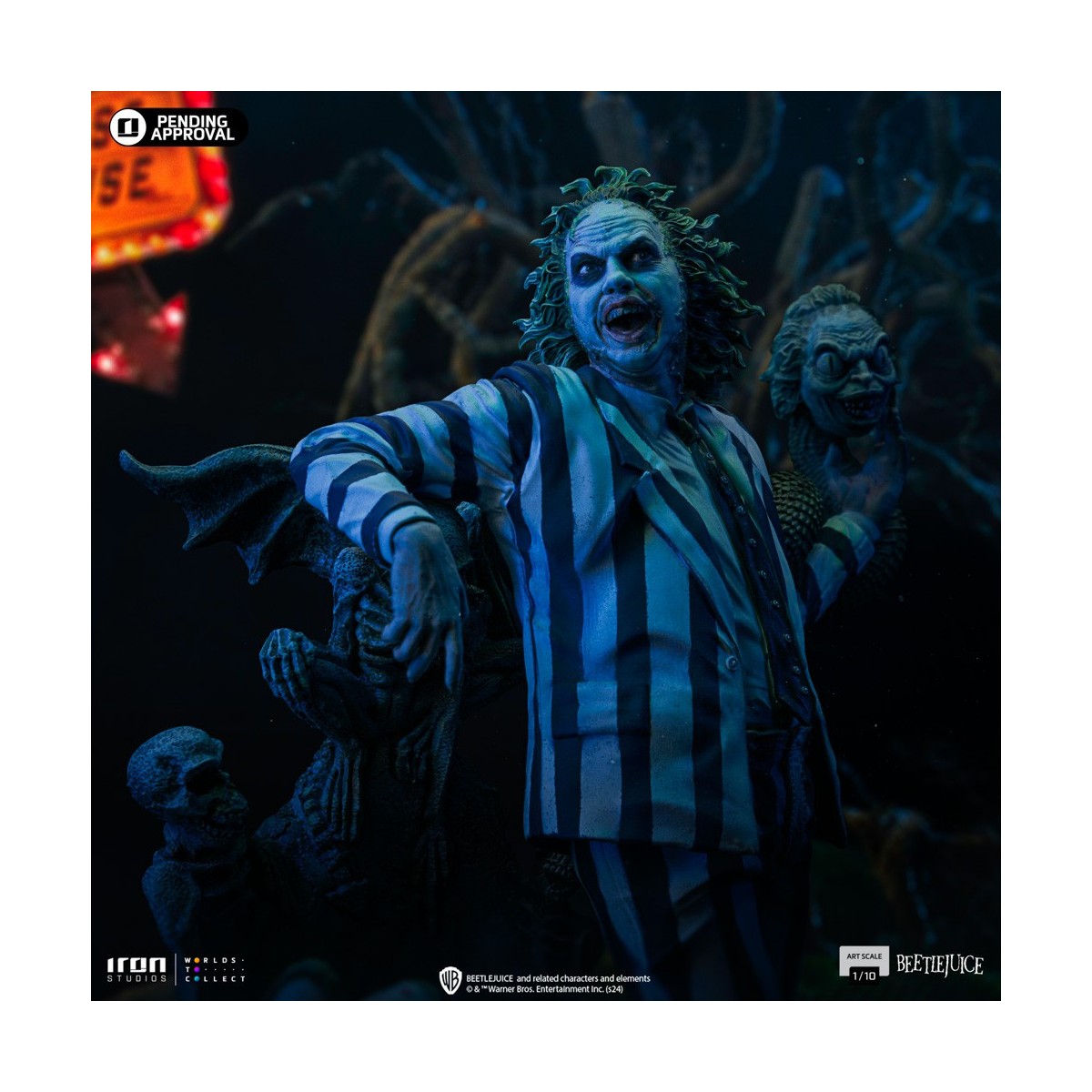 Iron Studios Beetlejuice Beetlejuice - Beetlejuice BDS Arts Scale 1/10