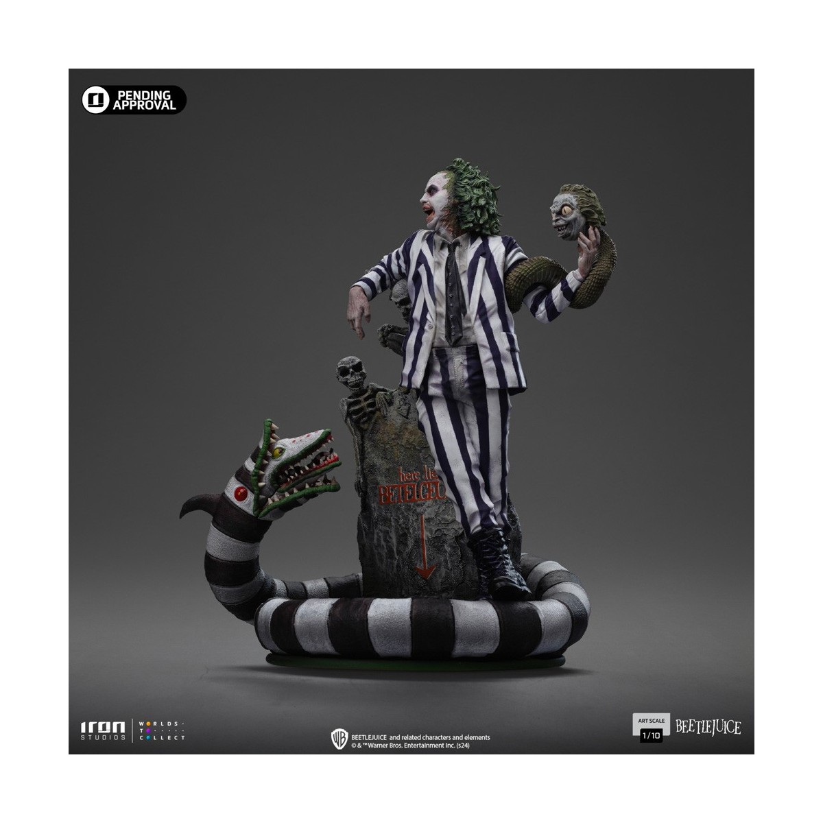 Iron Studios Beetlejuice Beetlejuice - Beetlejuice BDS Arts Scale 1/10