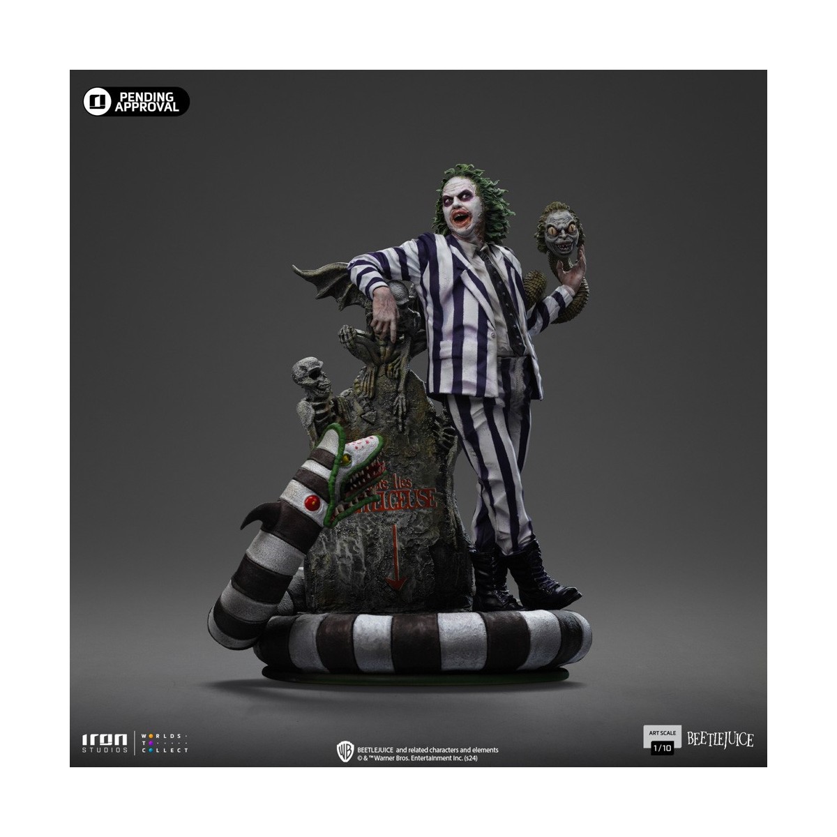 Iron Studios Beetlejuice Beetlejuice - Beetlejuice BDS Arts Scale 1/10