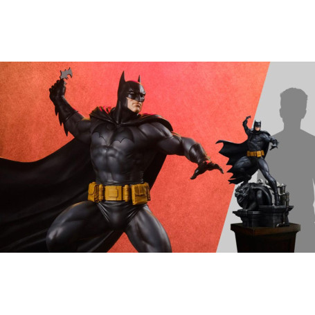Tweeterhead Sideshow - DC Comics: Batman (Black and Gray Edition) 1/4 statuette