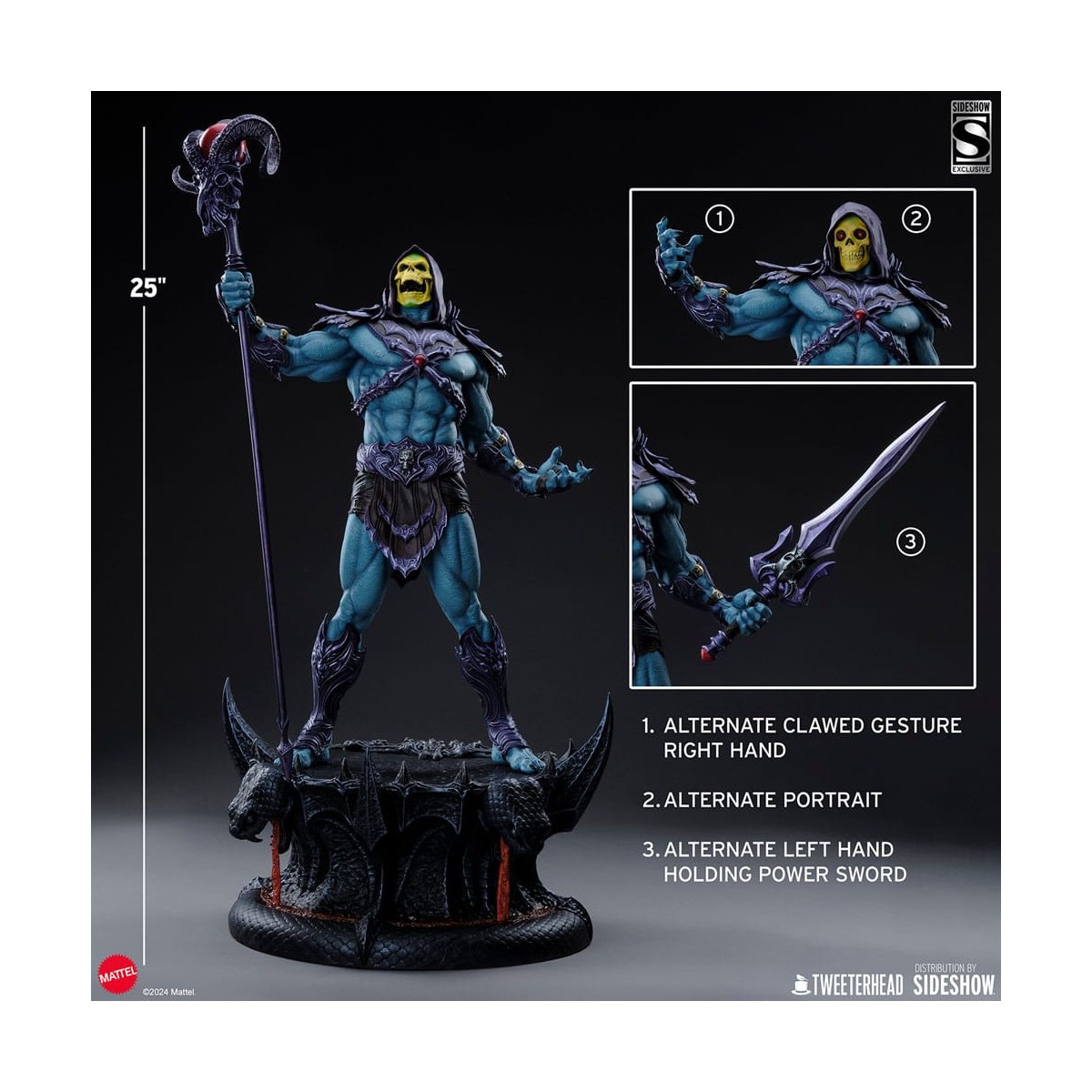 Tweeterhead - SKELETOR (Classic Edition) 1/5 - Masters of the Universe Legends
