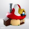 Plastoy - The Smurfs - Mushroom House money box