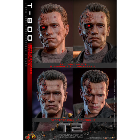 Hot Toys - Terminator 2: Judgment Day MMS 1/6 - Battle Damaged T-800 V2.0