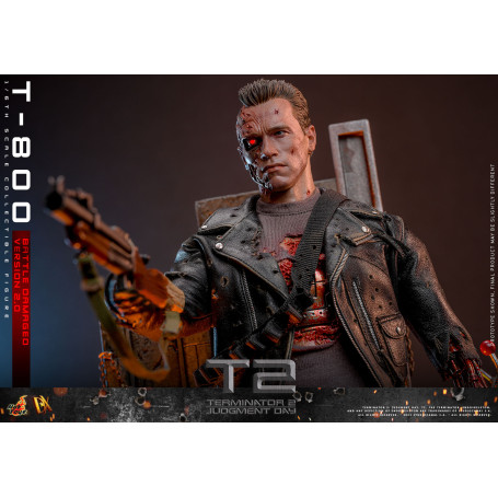 Hot Toys - Terminator 2: Judgment Day MMS 1/6 - Battle Damaged T-800 V2.0