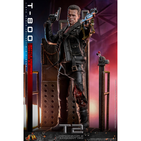 Hot Toys - Terminator 2: Judgment Day MMS 1/6 - Battle Damaged T-800 V2.0