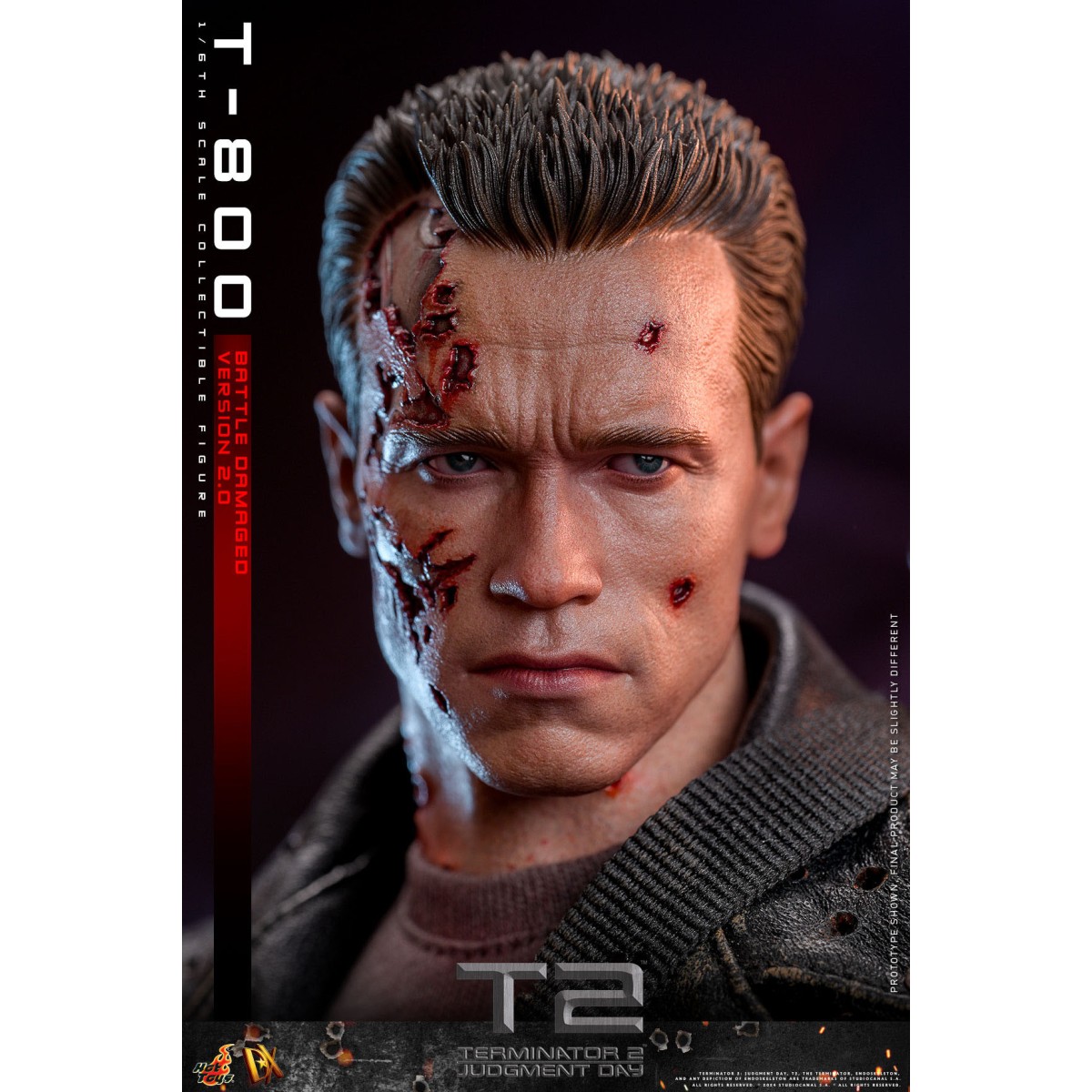 Hot Toys - Terminator 2: Judgment Day MMS 1/6 - Battle Damaged T-800 V2.0