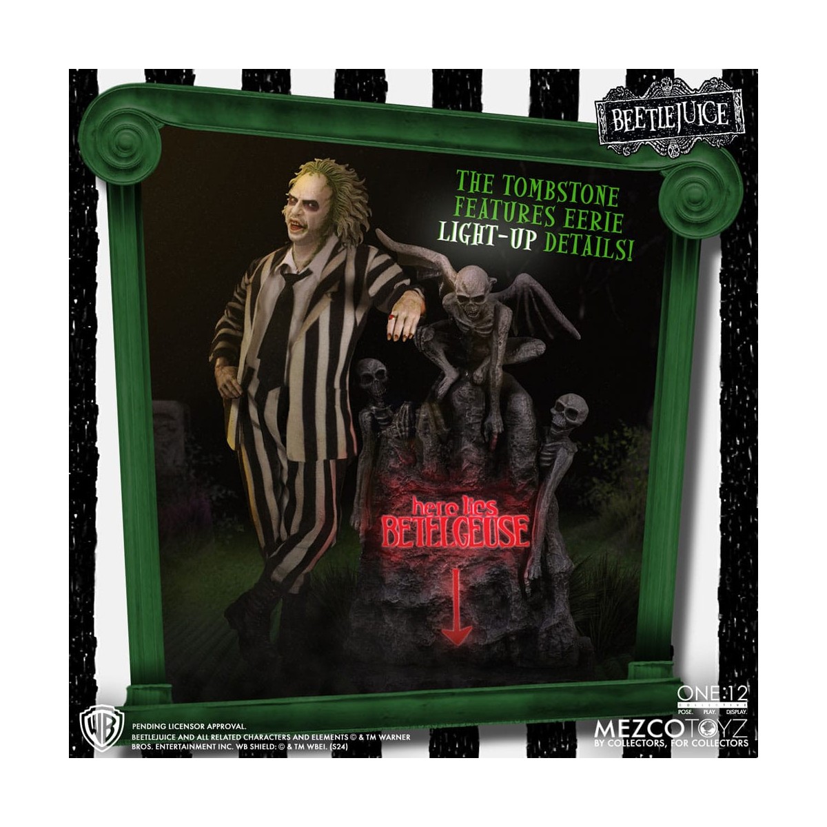 Mezco One 12 - Beetlejuice Deluxe Edition
