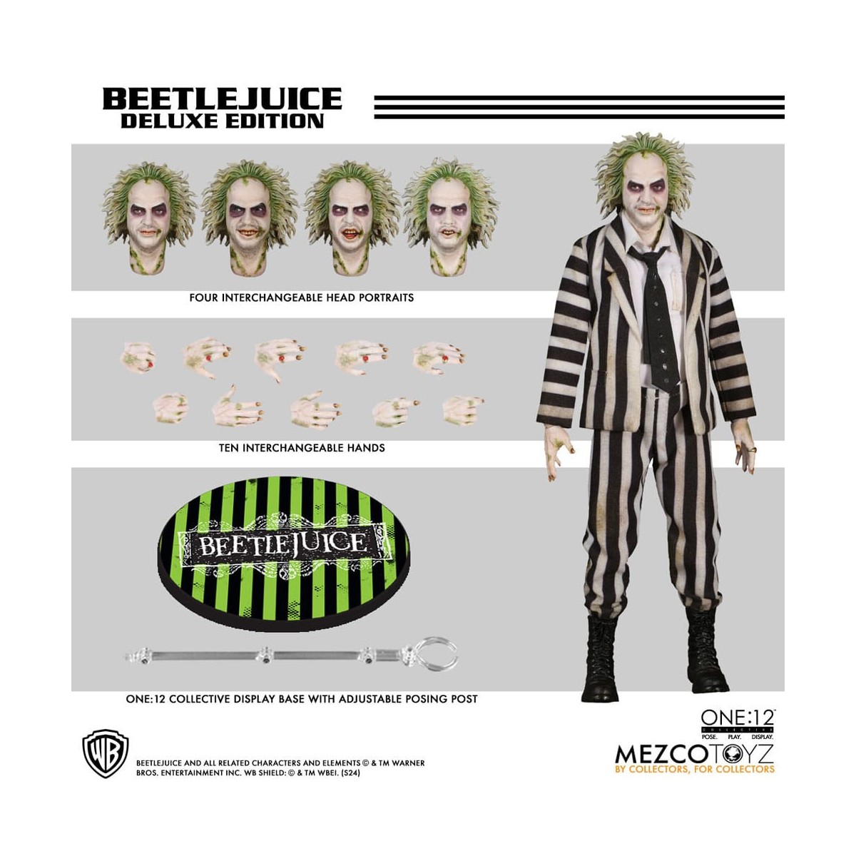 Mezco One 12 - Beetlejuice Deluxe Edition