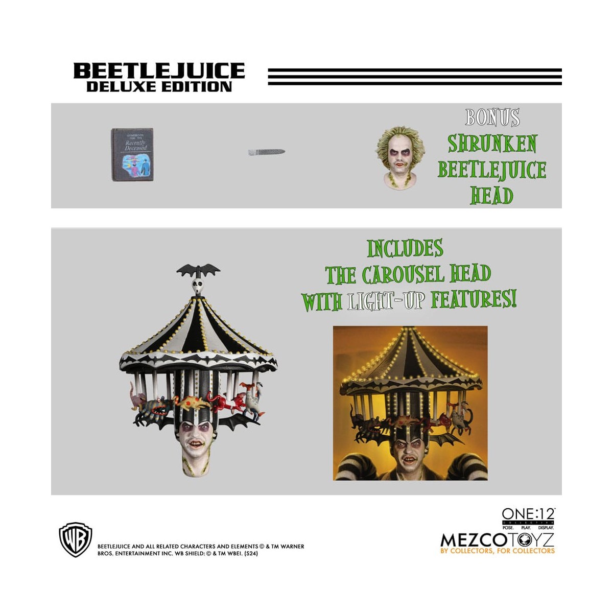 Mezco One 12 - Beetlejuice Deluxe Edition