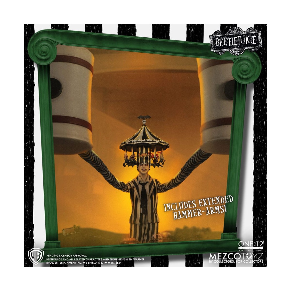 Mezco One 12 - Beetlejuice Deluxe Edition