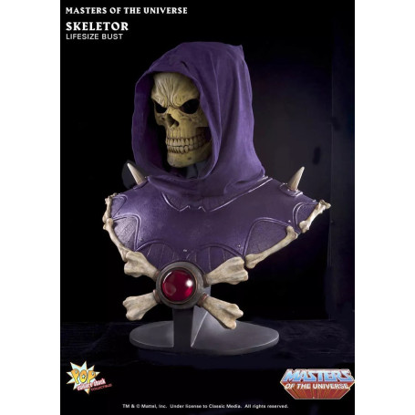 PCS - Masters Of the Universe - Lifesize Skeletor Exclusive Light up eyes edition bust - Depot For Sale