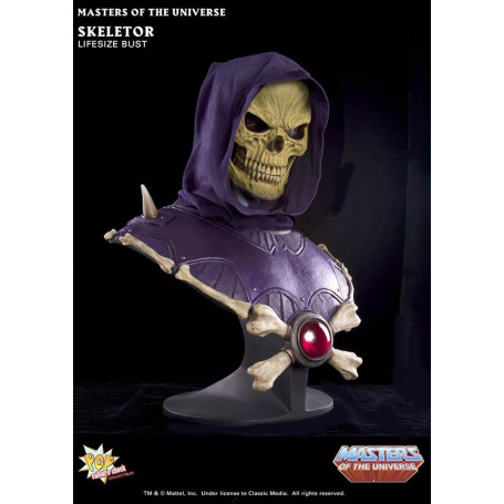 PCS - Masters Of the Universe - Lifesize Skeletor Exclusive Light up eyes edition bust - Depot For Sale