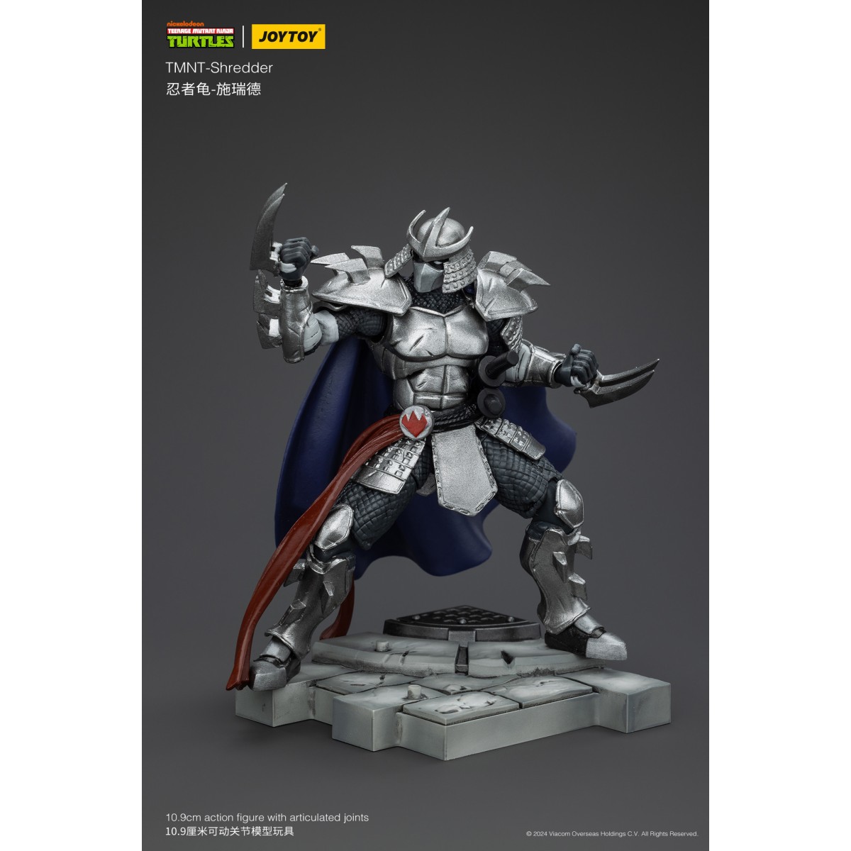 JoyToy TMNT - Shredder- Teenage Mutant Ninja Turtles 1/18