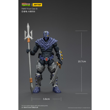 JoyToy TMNT - Foot Soldier B - Teenage Mutant Ninja Turtles 1/18