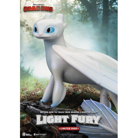 Beast Kingdom - How to Train your Dragon: The Hidden World Master Craft Toothless - Toothless Dragons 3: The Hidden World.