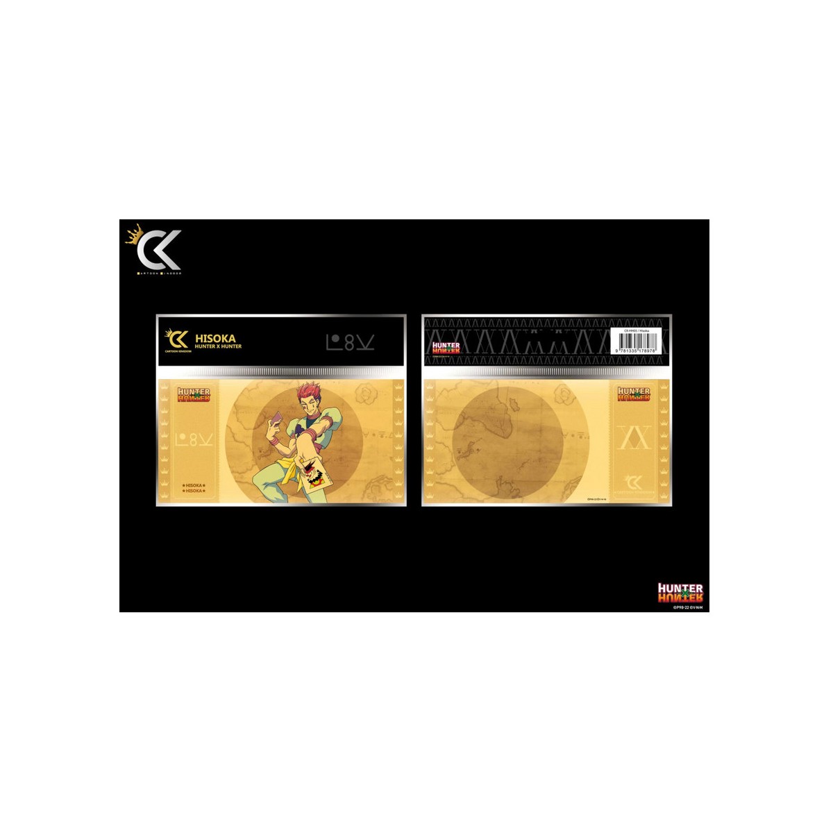 Cartoon Kingdom - Set of 7 Golden Tickets Hunter X Hunter Coll.1