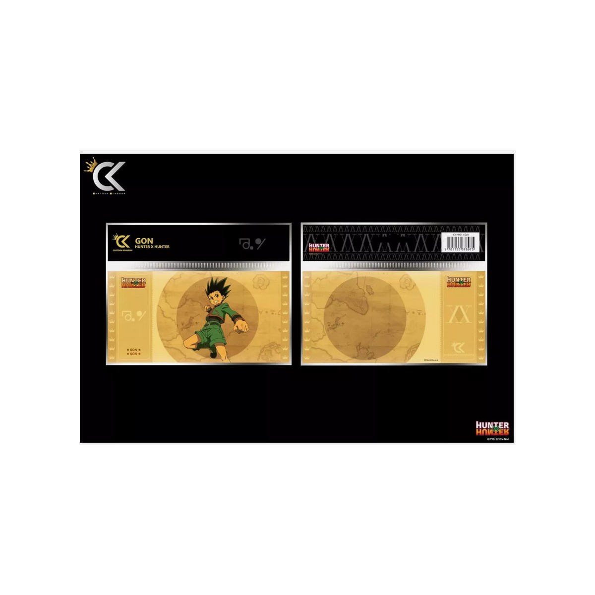 Cartoon Kingdom - Set of 7 Golden Tickets Hunter X Hunter Coll.1