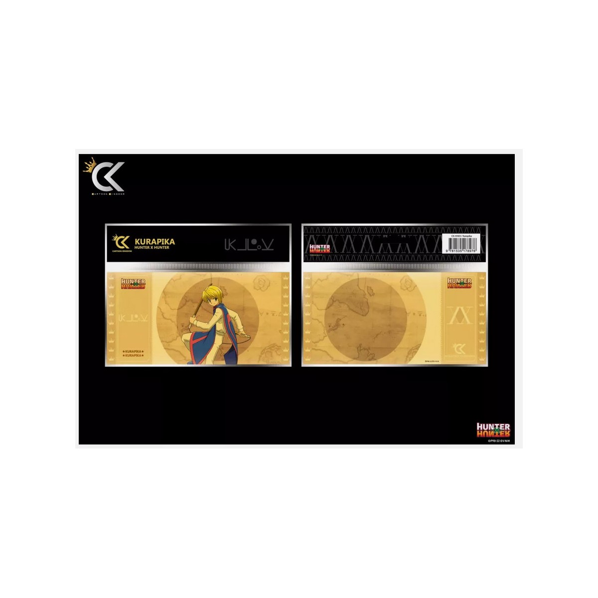 Cartoon Kingdom - Set of 7 Golden Tickets Hunter X Hunter Coll.1