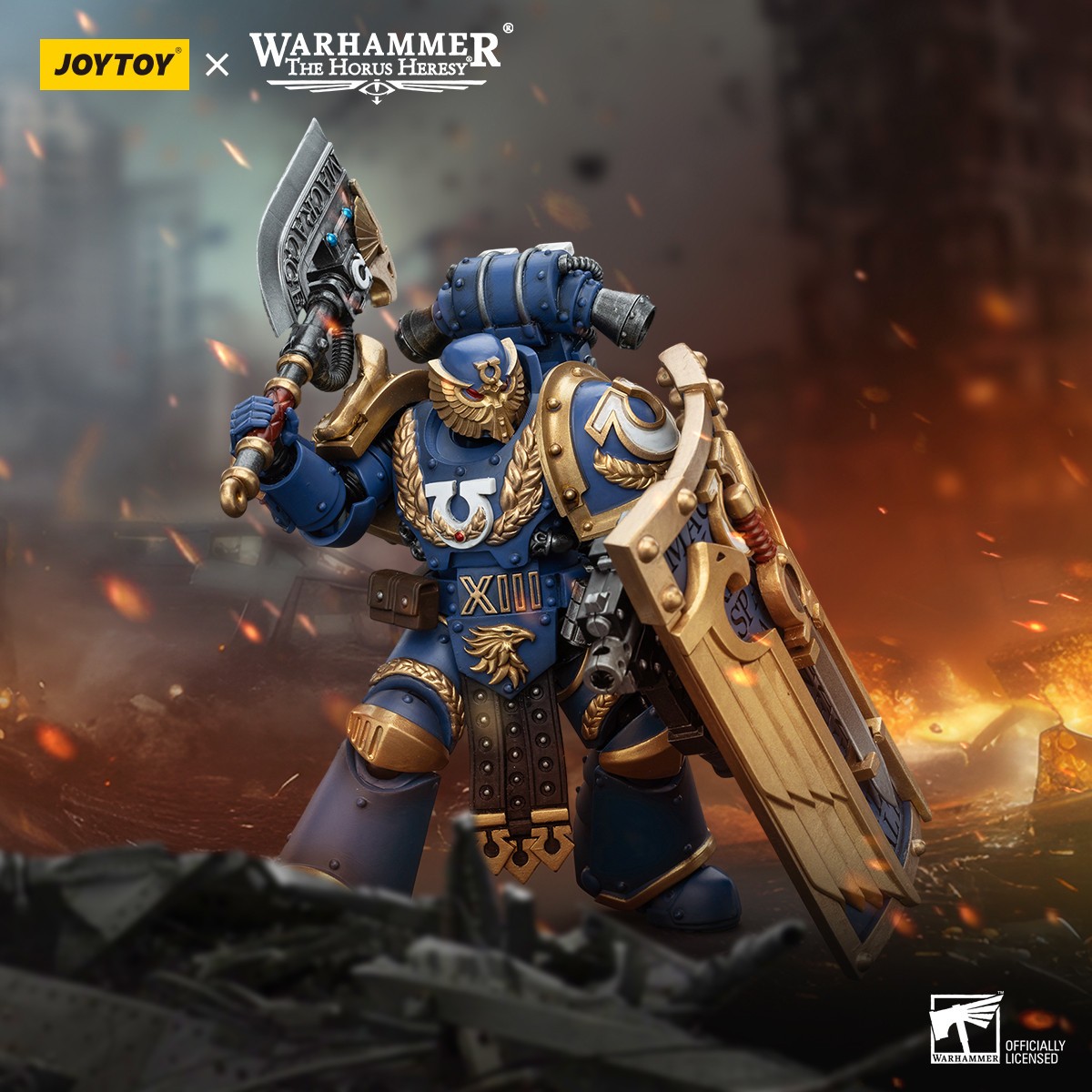 JoyToy - Ultramarines - Invictarus Suzerain Squad Suzerain 1 -The Horus Heresy