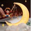 HAPPY LIFE One Piece Luffy Magnetic Night Light