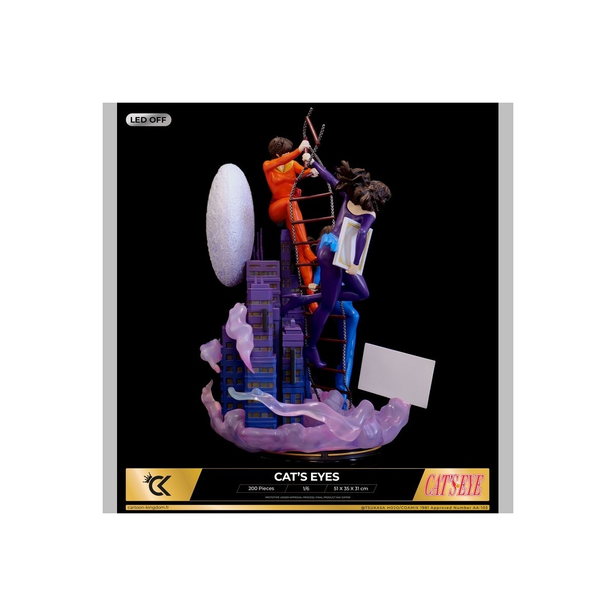 Cartoon Kingdom - CAT'S EYES Diorama 1/6