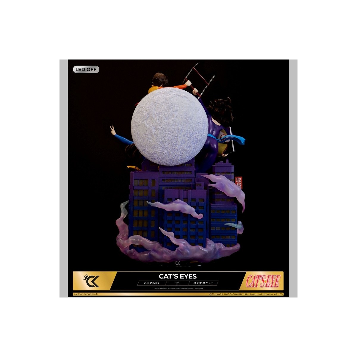 Cartoon Kingdom - CAT'S EYES Diorama 1/6
