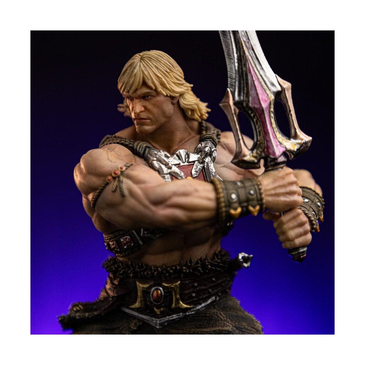 Iron Studios - HE-MAN UNLEASHED Deluxe Art Scale 1/10 - Masters of the Universe - Masters of the Universe