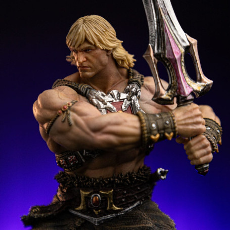 Iron Studios - HE-MAN UNLEASHED Deluxe Art Scale 1/10 - Masters of the Universe - Masters of the Universe