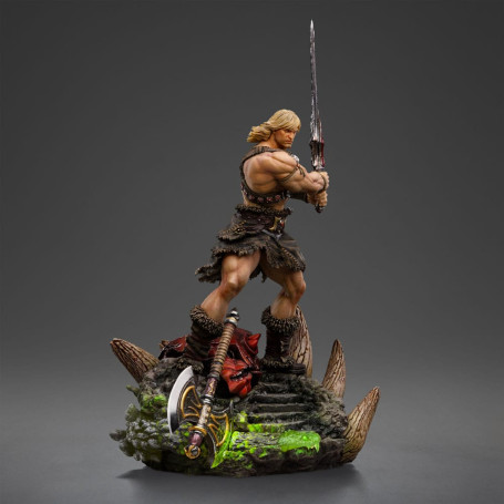 Iron Studios - HE-MAN UNLEASHED Deluxe Art Scale 1/10 - Masters of the Universe - Masters of the Universe