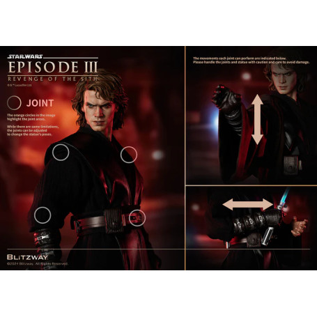 Blitzway Superb Scale Statue - Anakin Skywalker Standard Version 1/4 - Star Wars Episode III