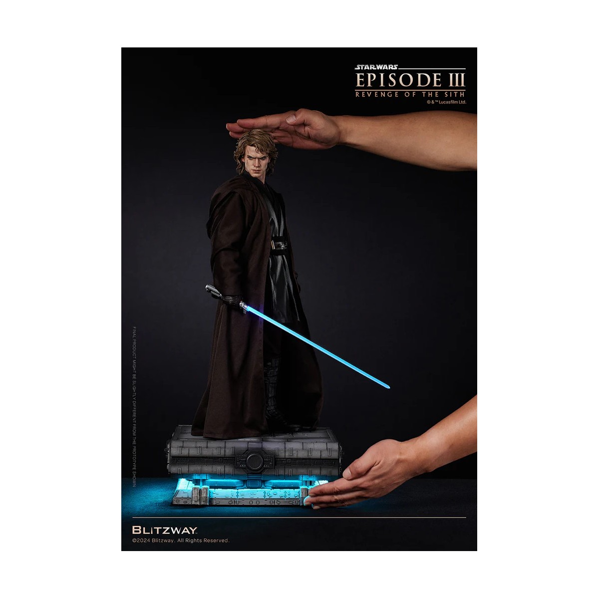 Blitzway Superb Scale Statue - Anakin Skywalker Standard Version 1/4 - Star Wars Episode III