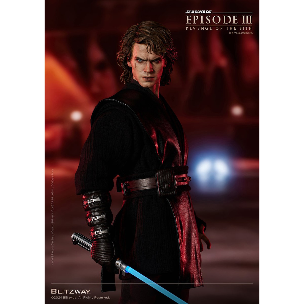 Blitzway Superb Scale Statue - Anakin Skywalker Standard Version 1/4 - Star Wars Episode III