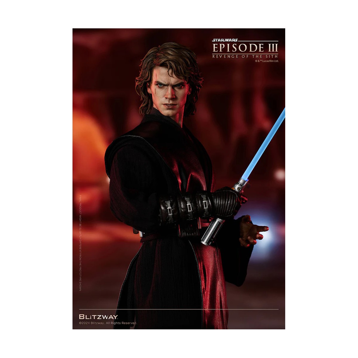 Blitzway Superb Scale Statue - Anakin Skywalker Standard Version 1/4 - Star Wars Episode III
