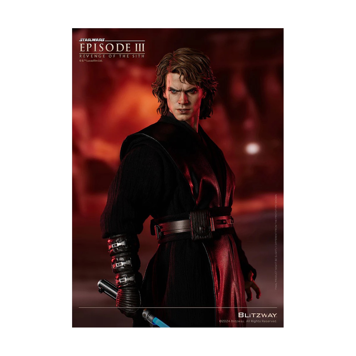 Blitzway Superb Scale Statue - Anakin Skywalker Standard Version 1/4 - Star Wars Episode III