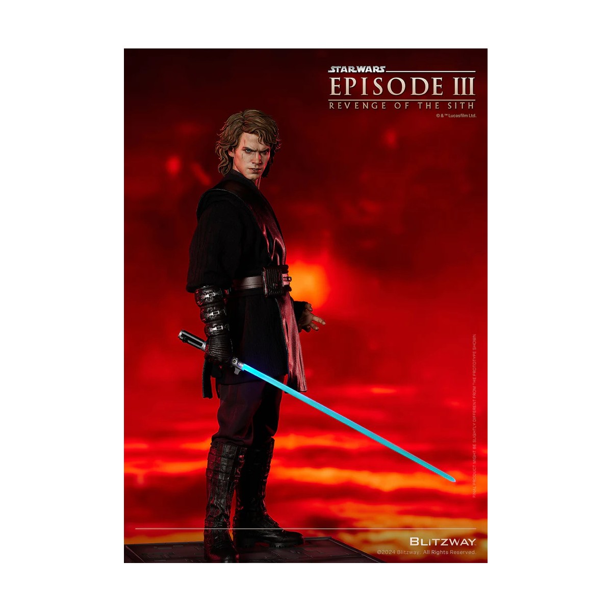 Blitzway Superb Scale Statue - Anakin Skywalker Standard Version 1/4 - Star Wars Episode III