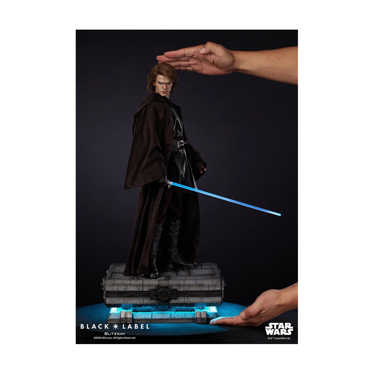Blitzway Superb Scale Statue - Anakin Skywalker Black Label 002 1/4 - Star Wars Episode III