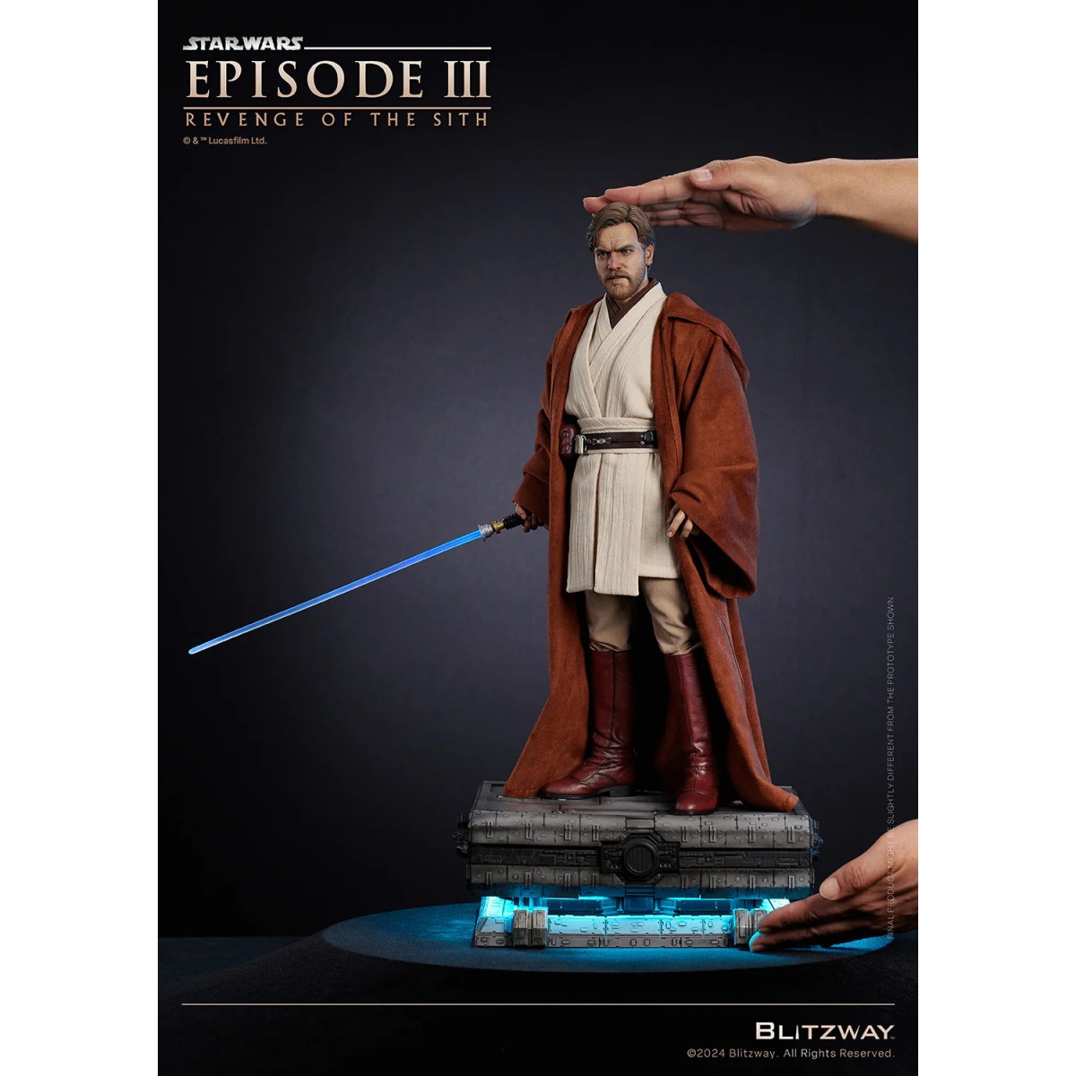 Blitzway Superb Scale Statue - Obi-Wan Kenobi Standard Version 1/4 - Star Wars Episode III