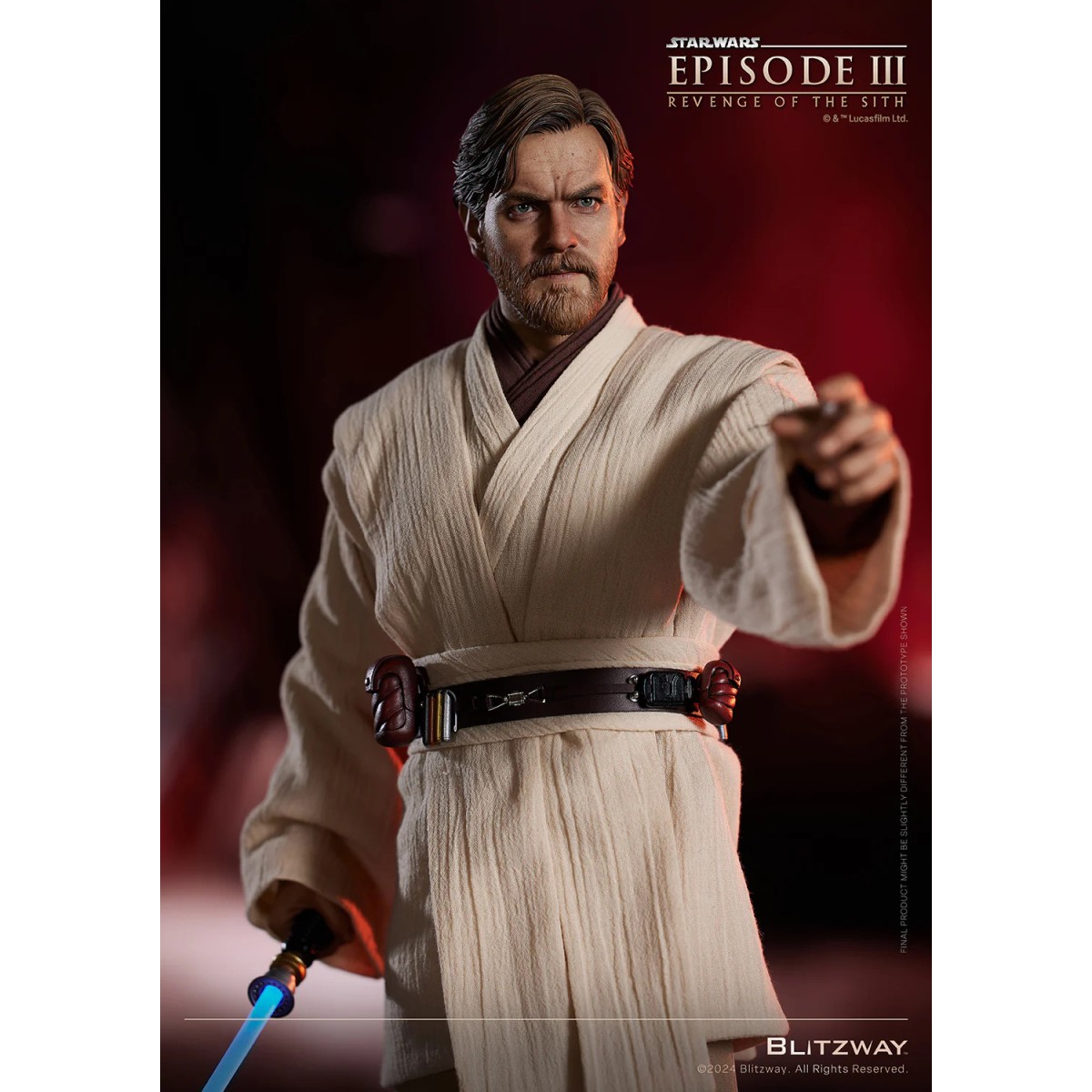 Blitzway Superb Scale Statue - Obi-Wan Kenobi Standard Version 1/4 - Star Wars Episode III