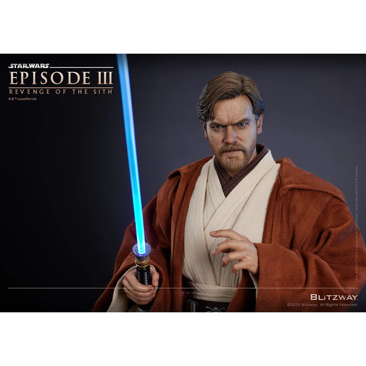 Blitzway Superb Scale Statue - Obi-Wan Kenobi Standard Version 1/4 - Star Wars Episode III