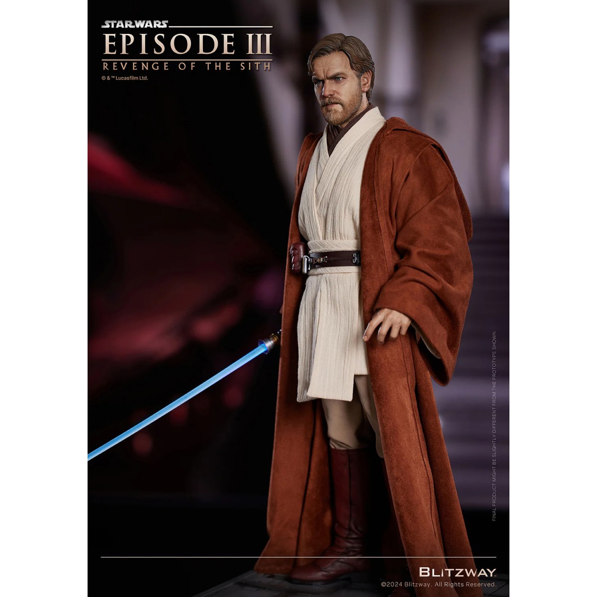 Blitzway Superb Scale Statue - Obi-Wan Kenobi Standard Version 1/4 - Star Wars Episode III