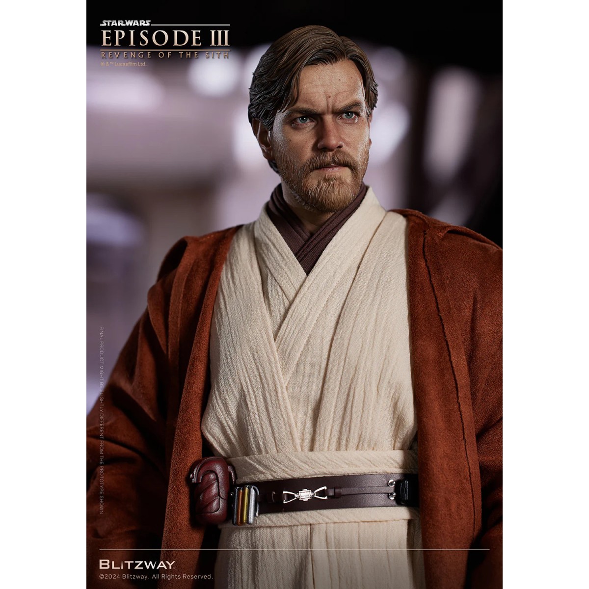 Blitzway Superb Scale Statue - Obi-Wan Kenobi Standard Version 1/4 - Star Wars Episode III
