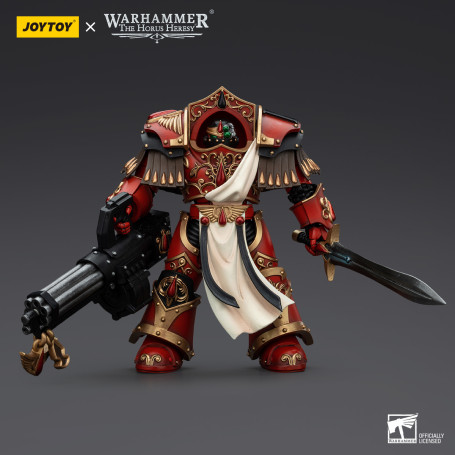 Joytoy -  Warhammer - Blood Angels - Crimson Paladins Squad - Crimson Paladin with Iliastus Assault Cannon