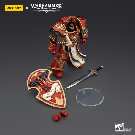 Joytoy -  Warhammer - Blood Angels - Crimson Paladins Squad - Crimson Paladin with Iliastus Assault Cannon