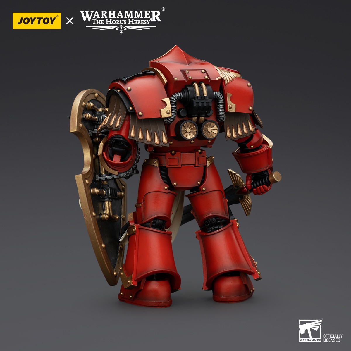 Joytoy -  Warhammer - Blood Angels - Crimson Paladins Squad - Crimson Paladin with Iliastus Assault Cannon