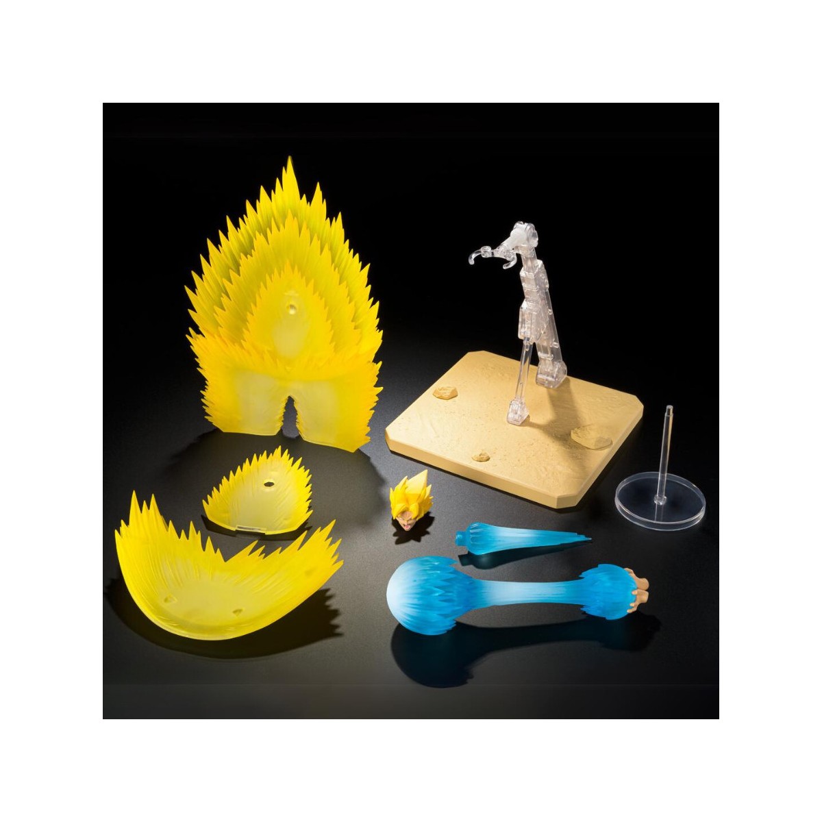 Bandai Tamashii - Dragon Ball Z - Super Saiyan Son Goku's Effect Parts Set - Teleport Kamehameha - SHF SHFiguarts